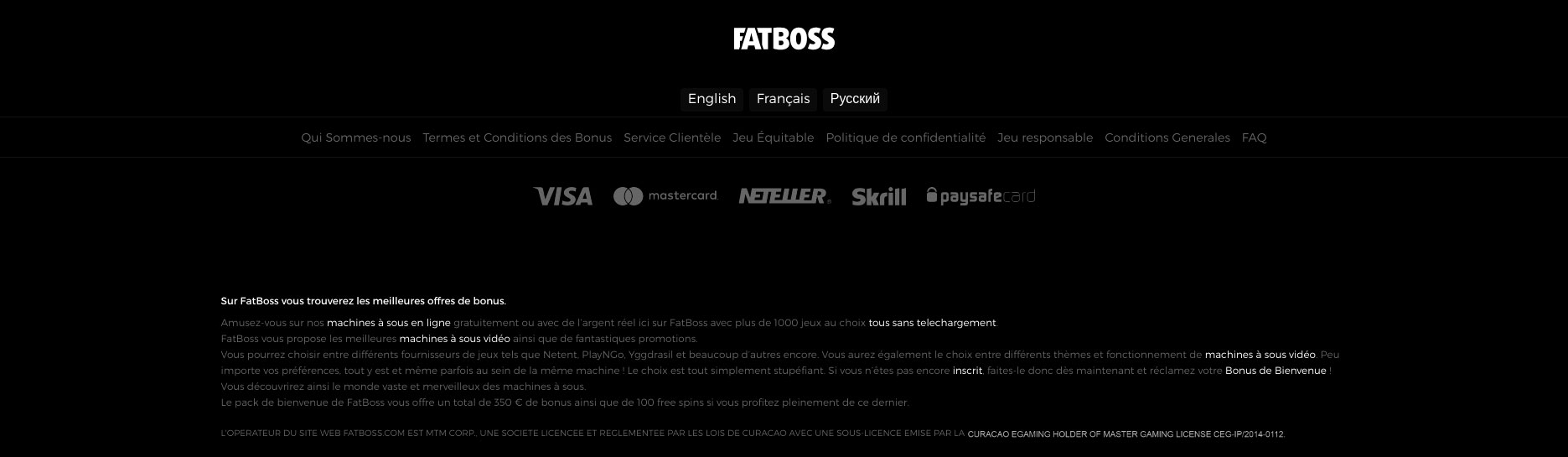 Fatboss bonus